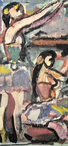 Georges Rouault, Dancers, from Divertissement, 1943