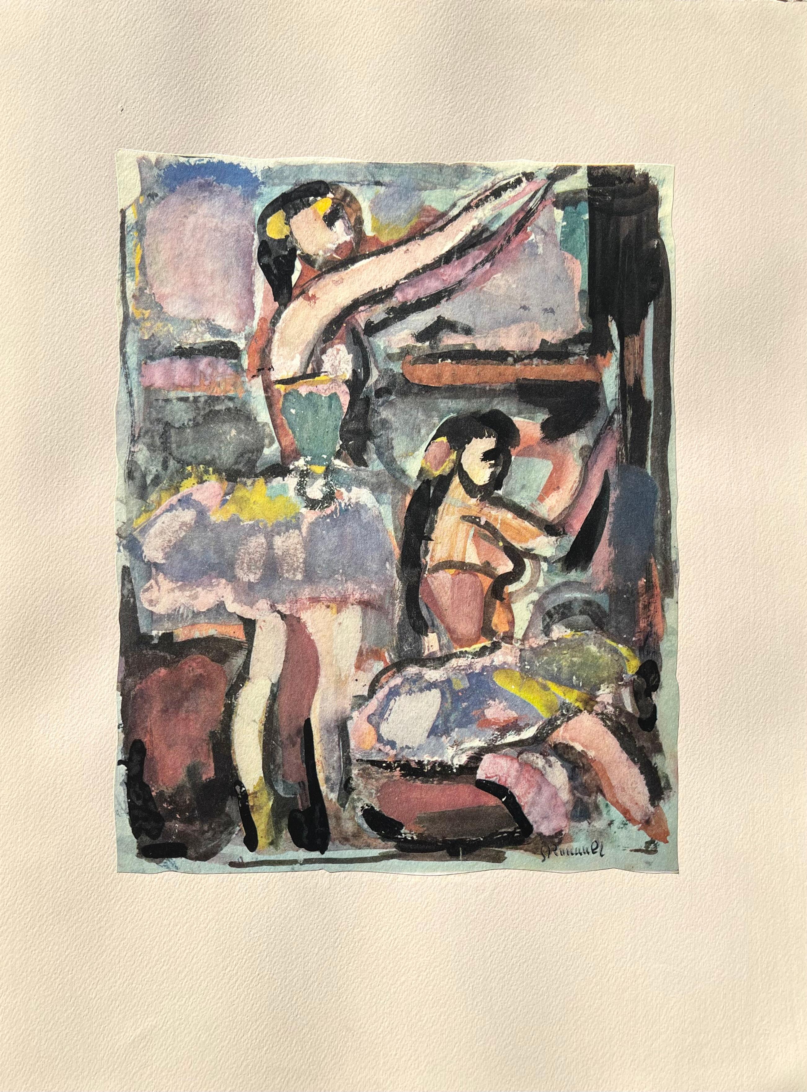 Georges Rouault, Dancers, from Divertissement, 1943 For Sale 4