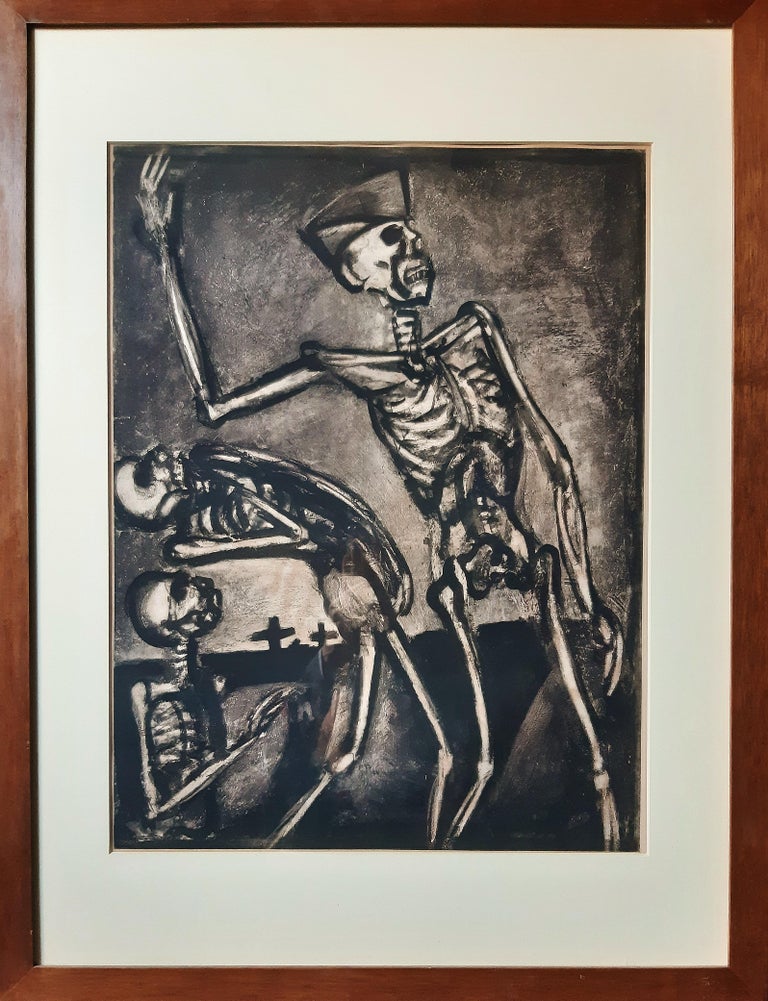 Rouault Debout les Morts Original Etching and Aquatint by G