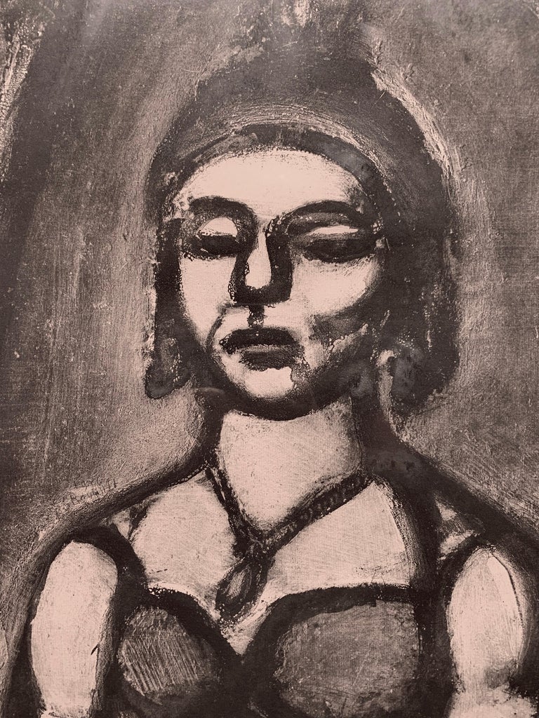Georges Rouault - Des Ongles et Du Bec (abstract female portrait) For ...