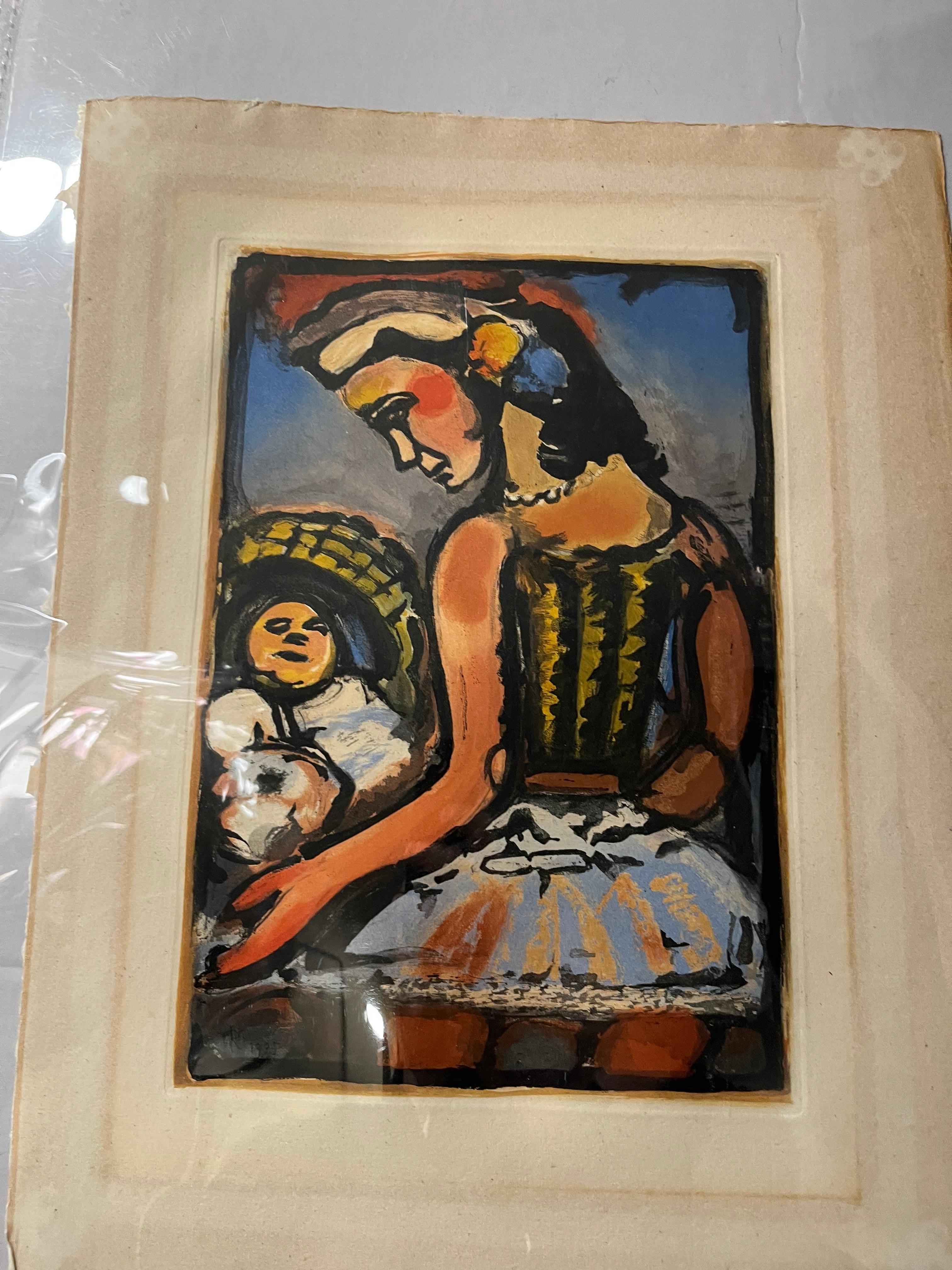 Dors mon amour - Print by Georges Rouault