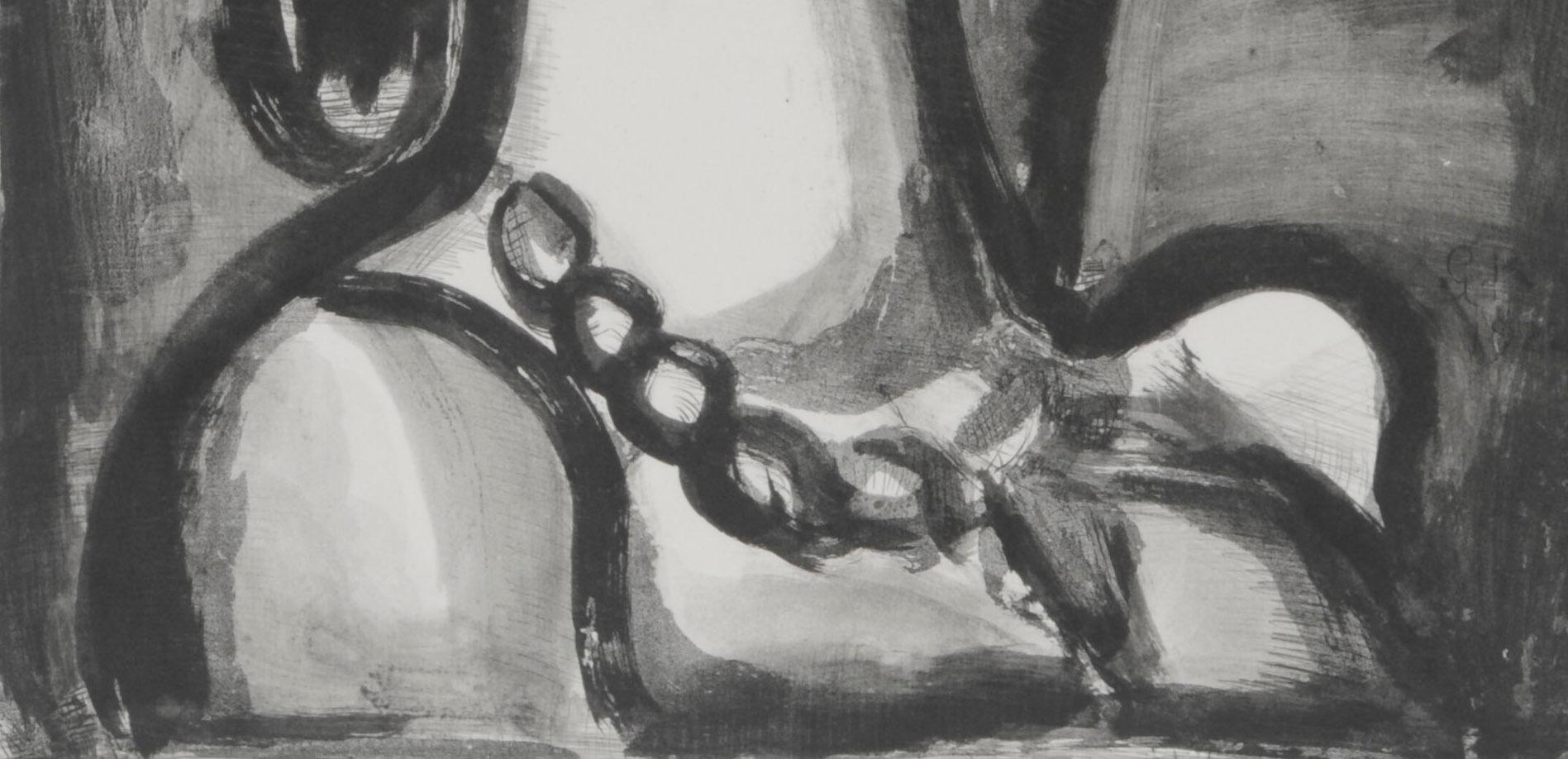 En bouche qui fut fraîche, goût de fiel  (In the mouth that was once fresh, ... - French School Print by Georges Rouault