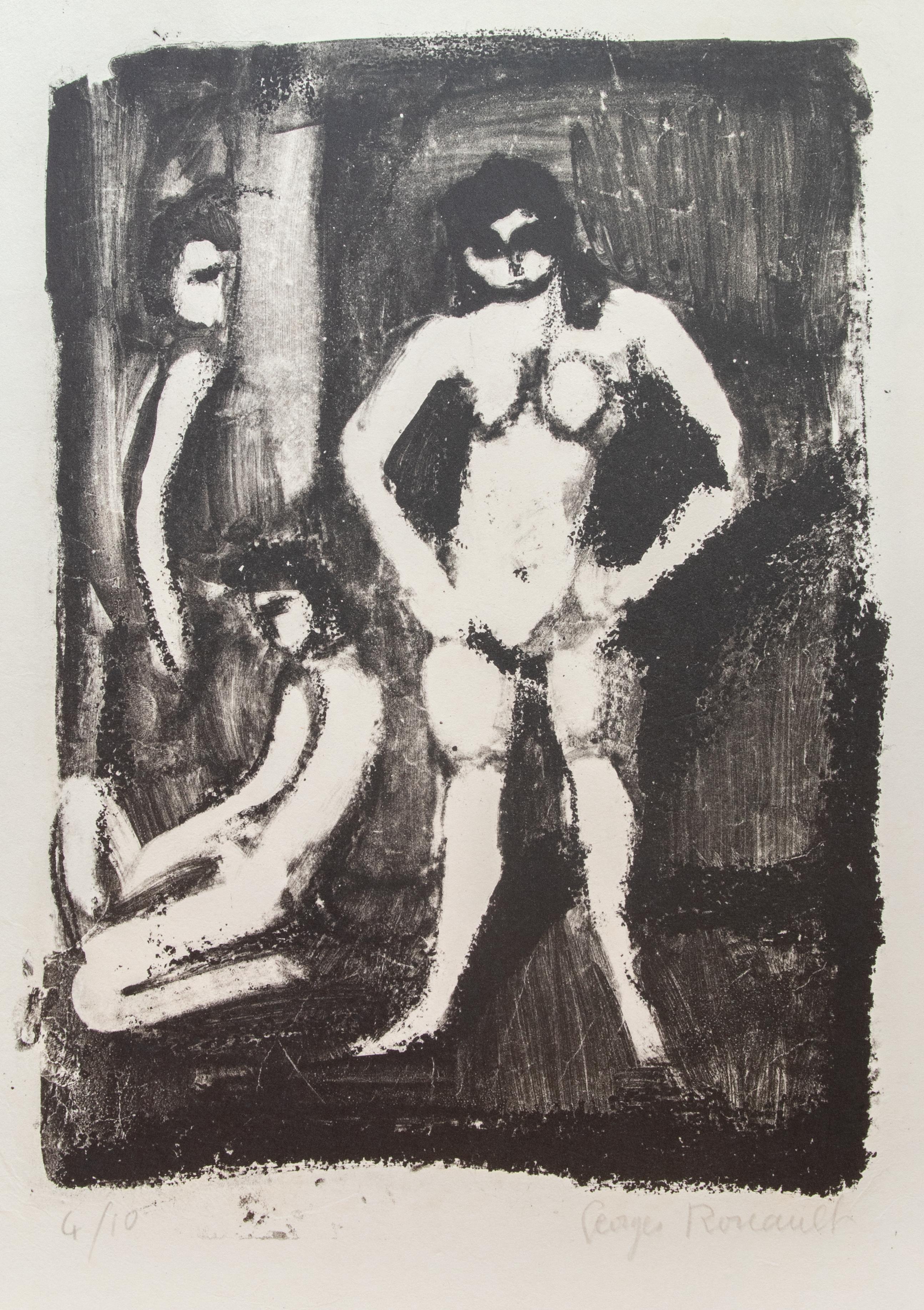 Hand signed and numbered. Third state, edition of 10 plus some artist proofs, signed. 
Hand signed and numbered in pencil.
Very good condition.

Reference Catalogue Raisonné: "Georges Rouault: Oeuvre Gravé" by Isabella Chapon, n.334 pp. 301.