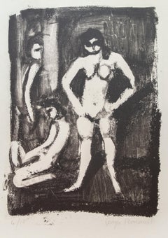 Eve Déchue - Lithographie de Georges Rouault - Années 1940