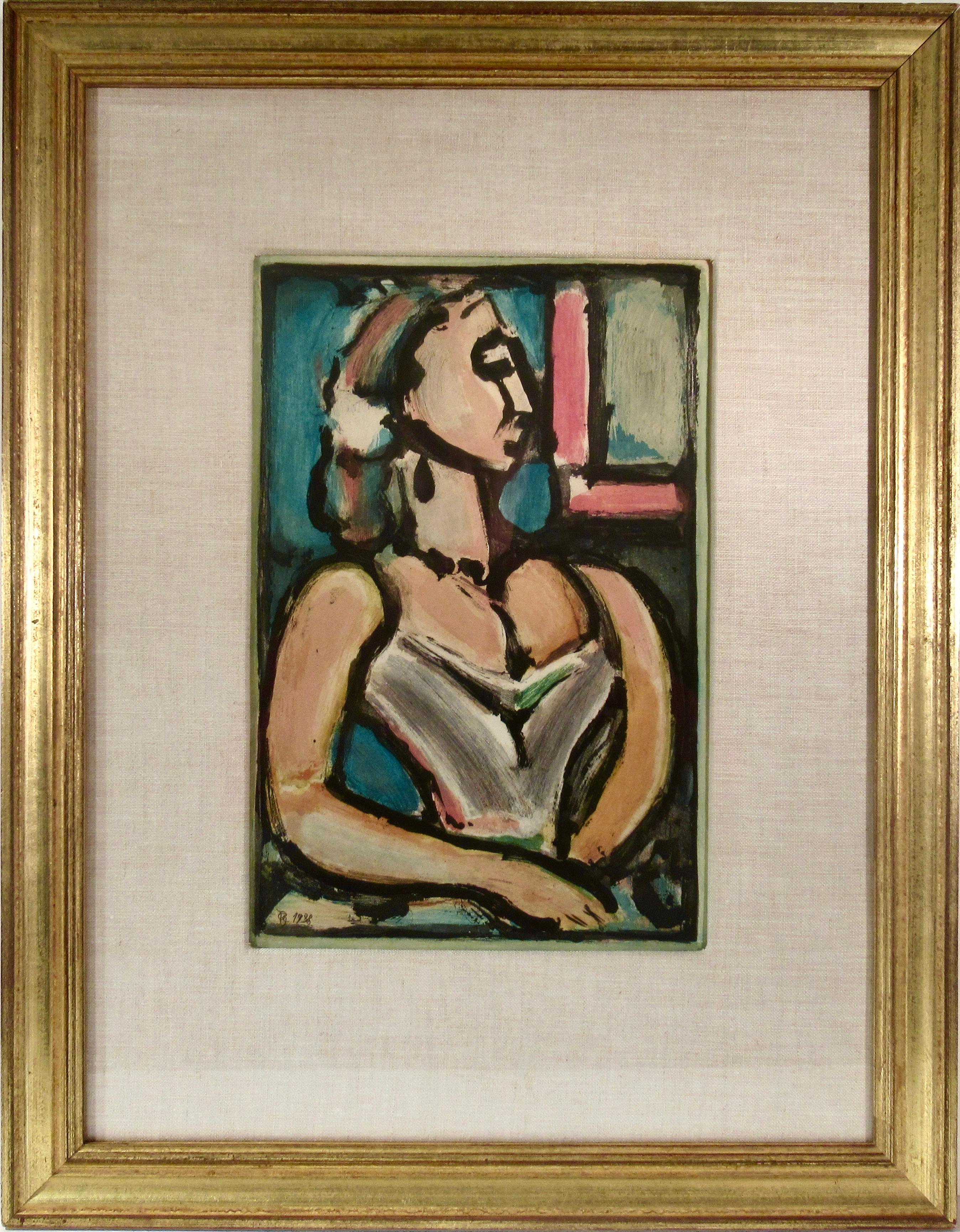 "Femme Fiere" from the suite "Les Fleurs du Mal""