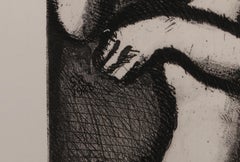 Femme Nue Assise from Le Reincarnations du Pere Ubu, by Georges Rouault