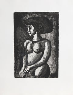 Femme Nue Vero la Gauche from The Reincarnations du Pere Ubu, by Georges Rouault
