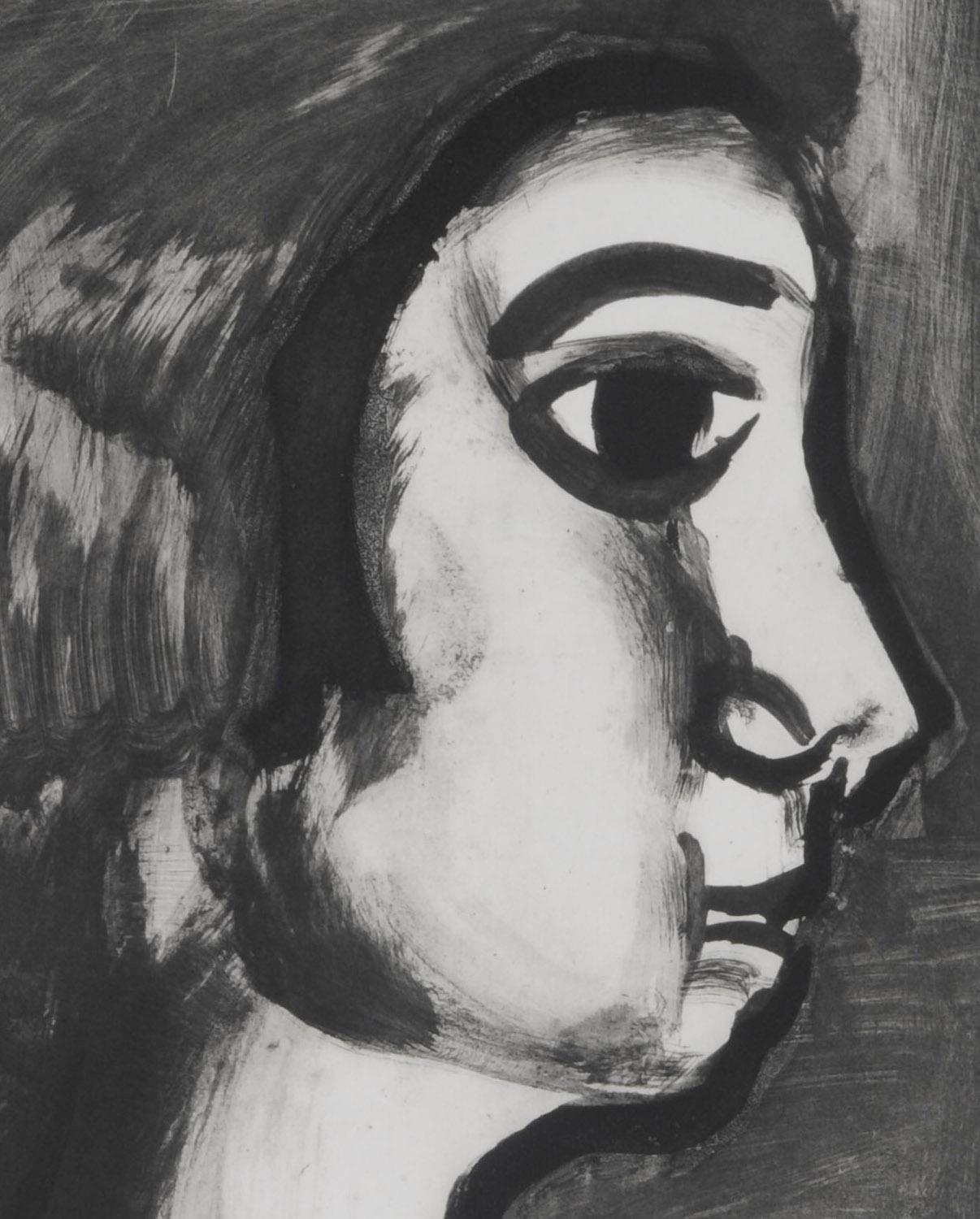 Fille dite de joie (They Call Her Daughter of Joy) - Print by Georges Rouault