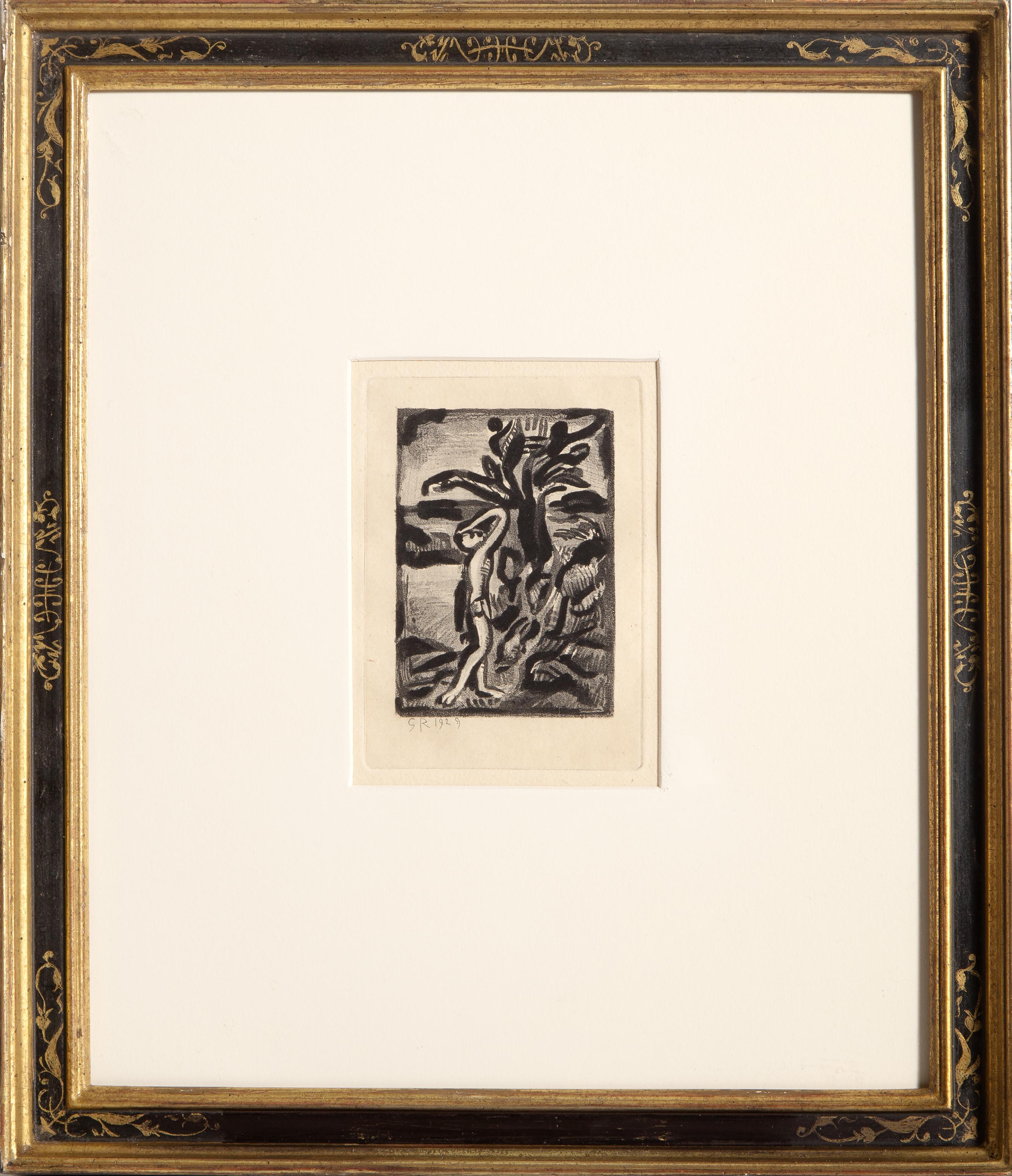 From Les Reincarnations du Pere Ubu, Surrealist Etching by Georges Rouault For Sale 1