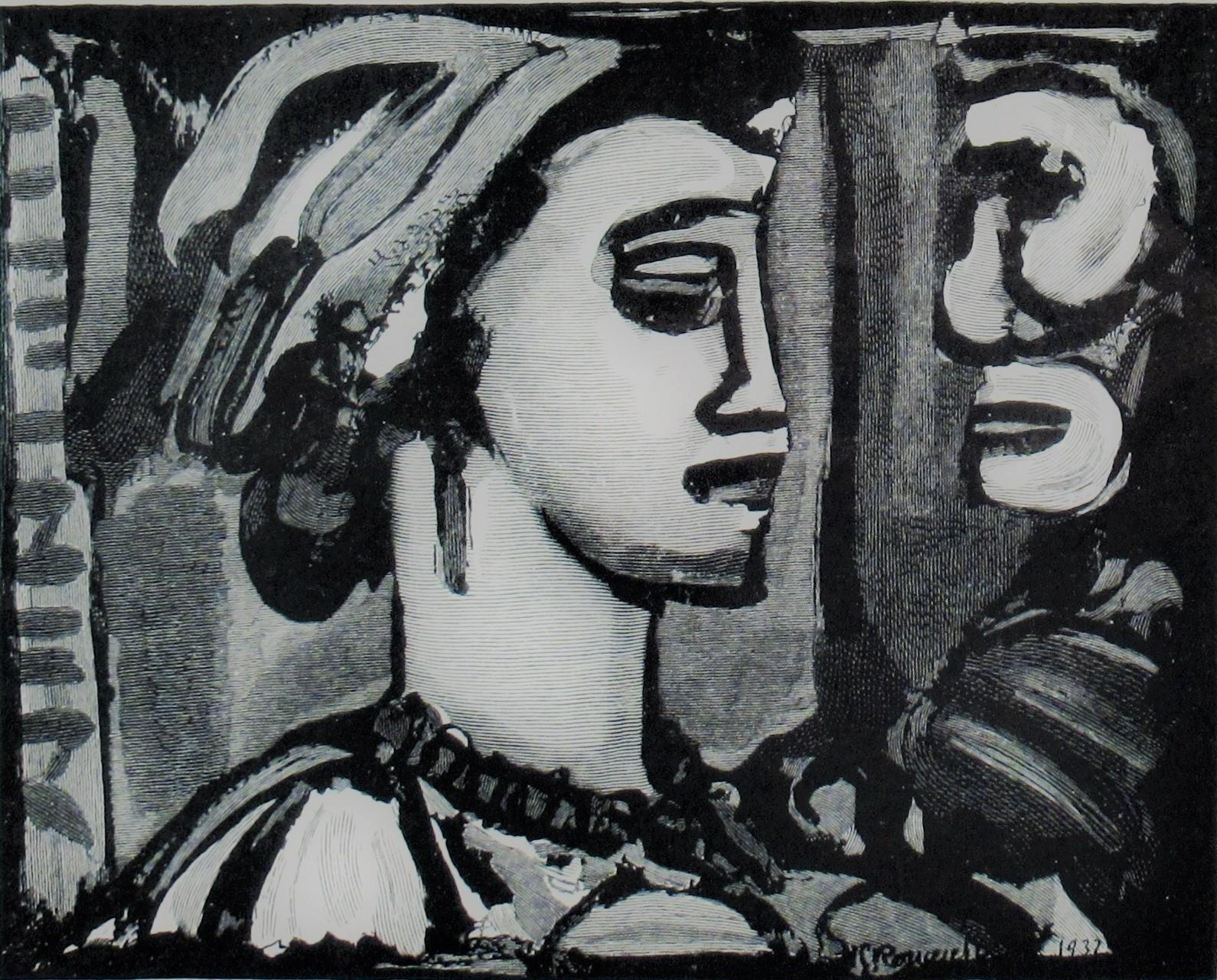 From the suite La Passion - Print by Georges Rouault