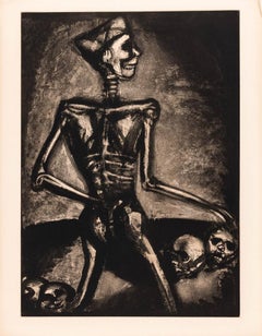 Georges Rouault (1871-1958) - Homo Homini Lupus - Acquaforte, acquatinta su carta
