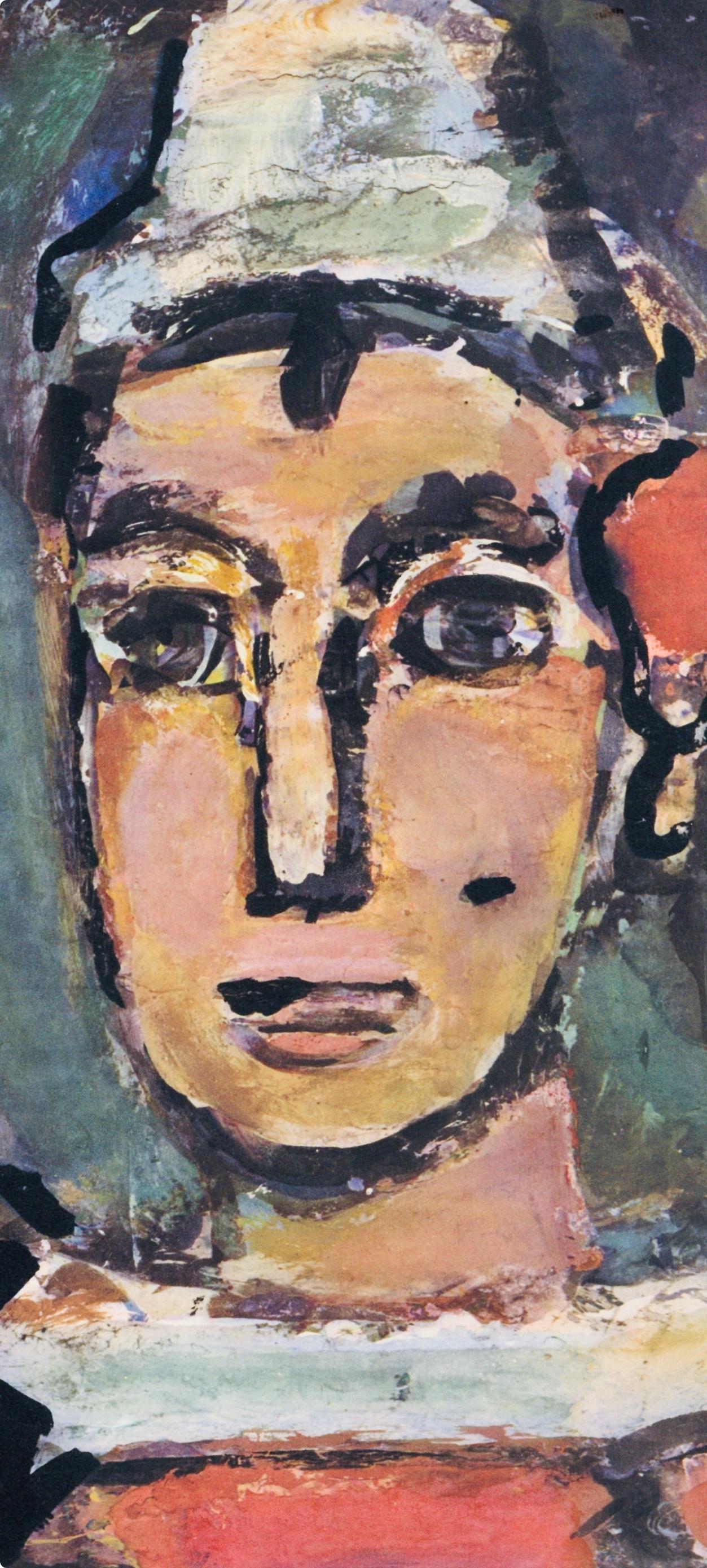 Jentie Bernard, Divertissement, Éditions de la Revue Verve - Print de Georges Rouault