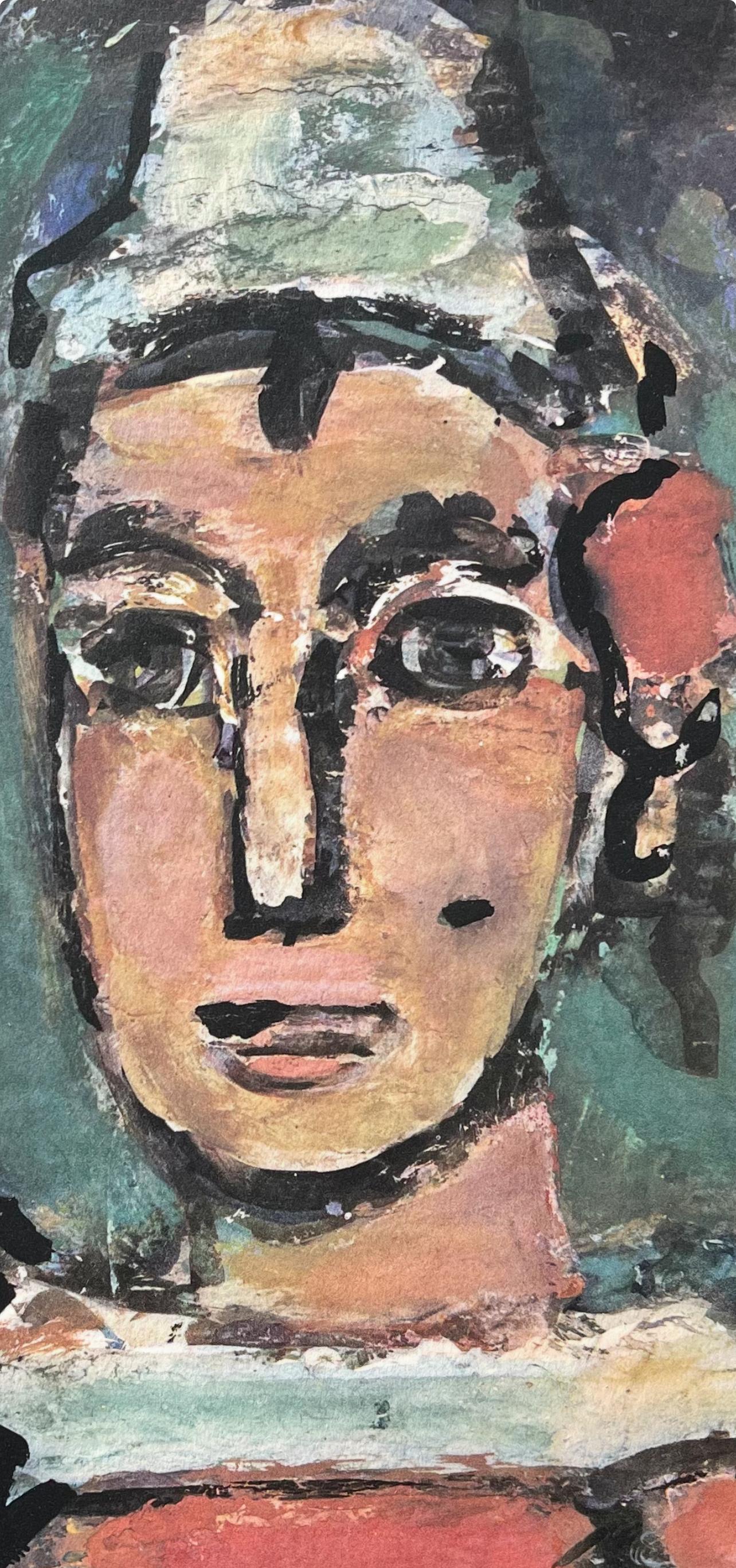 (tariff free*) Jentie Bernard, Divertissement, Éditions de la Revue Verve - Print by Georges Rouault