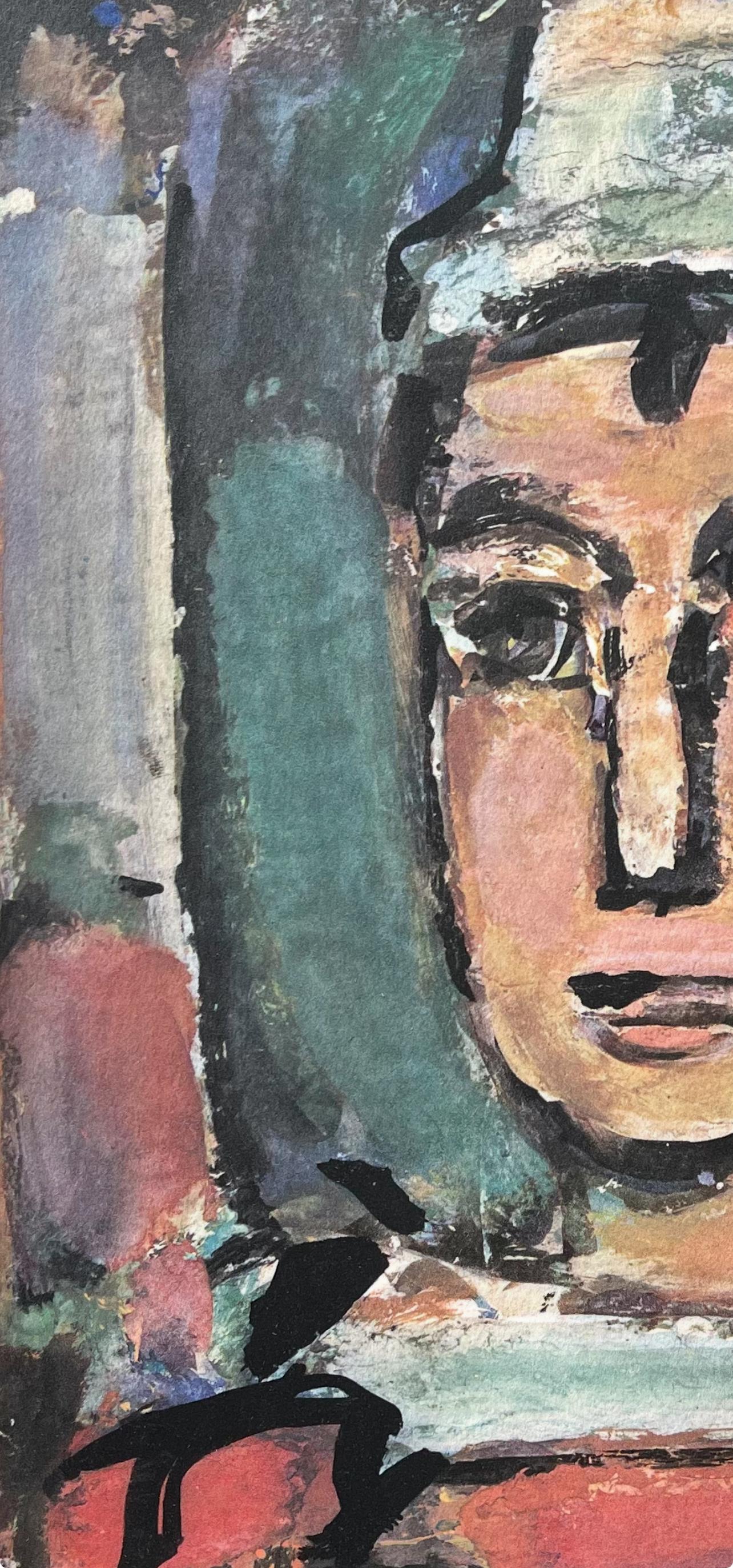 (tariff free*) Jentie Bernard, Divertissement, Éditions de la Revue Verve - Modern Print by Georges Rouault