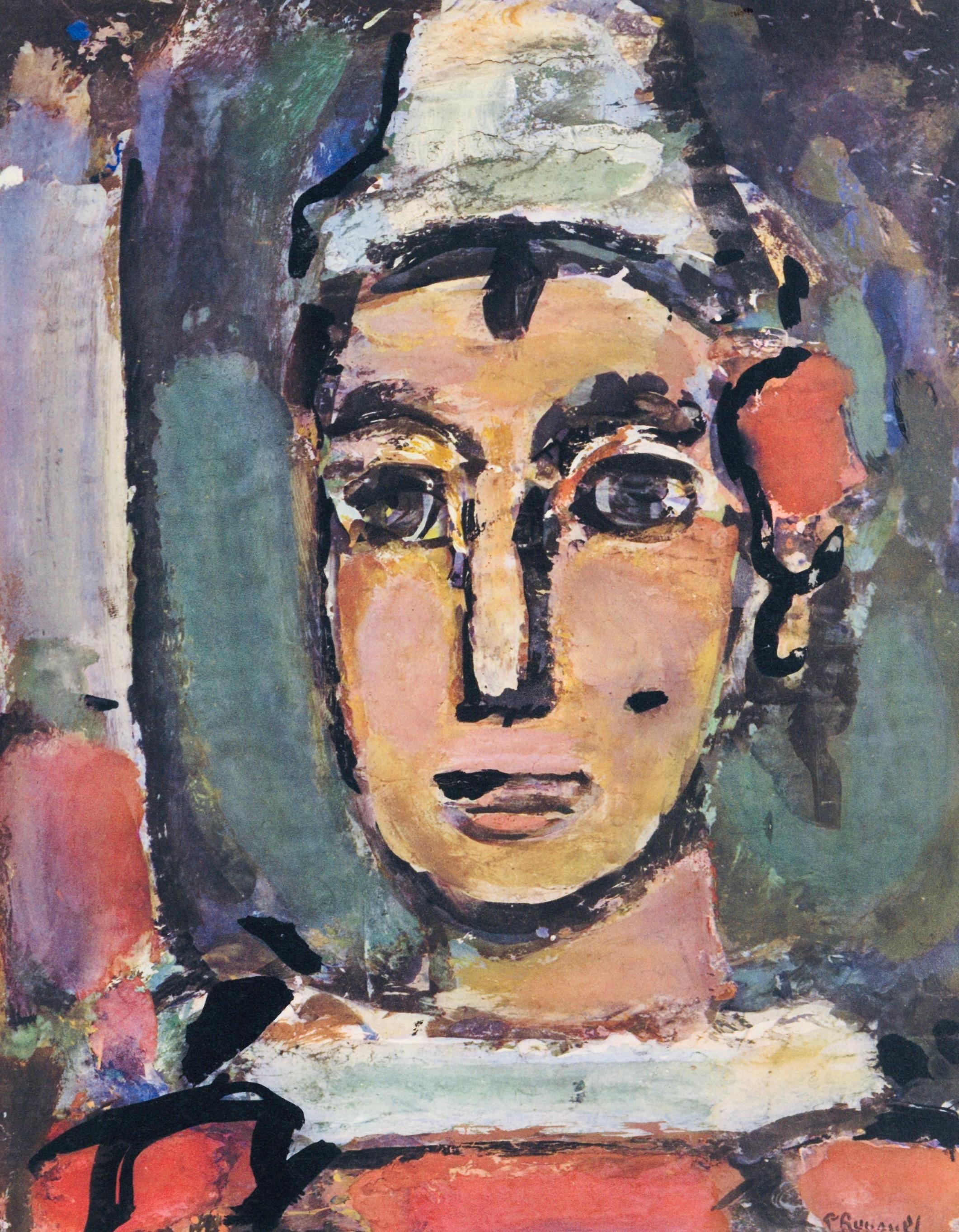 Figurative Print de Georges Rouault - Jentie Bernard, Divertissement, Éditions de la Revue Verve