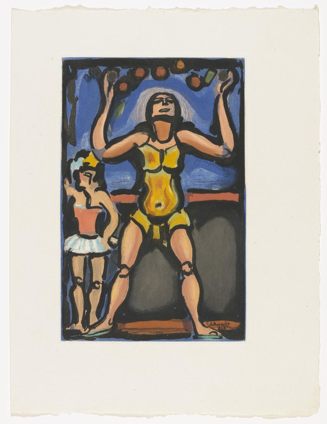 What did Georges Rouault depict?