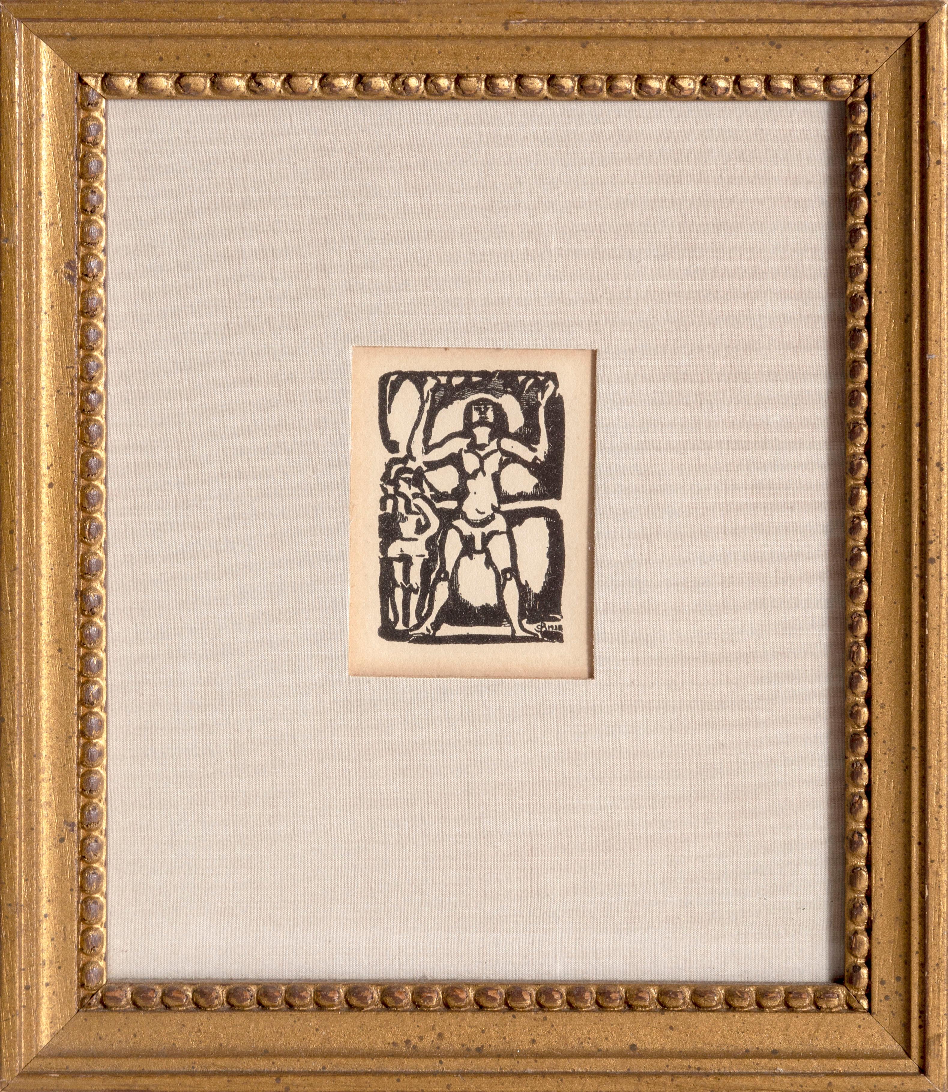 Jongleur, 1936 Litografía de Georges Rouault en venta 1
