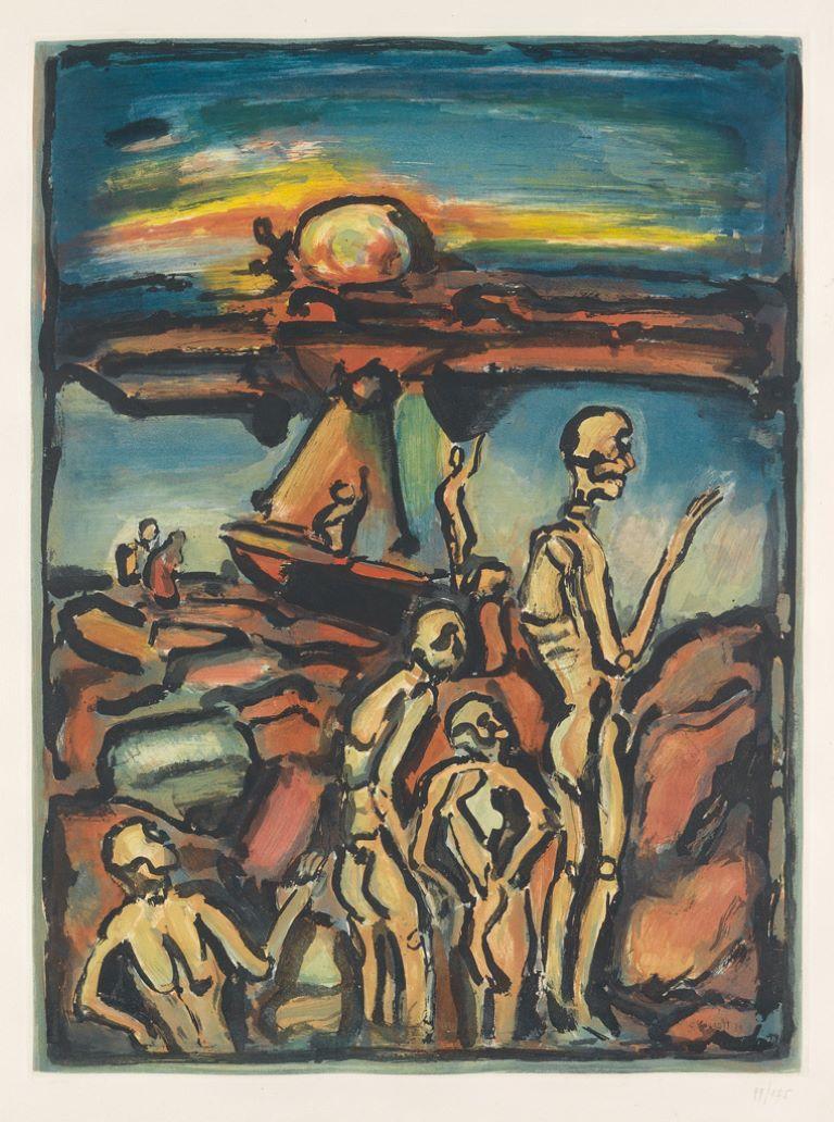 Georges Rouault - La Baie de Trépassés For Sale at 1stDibs | george rouault
