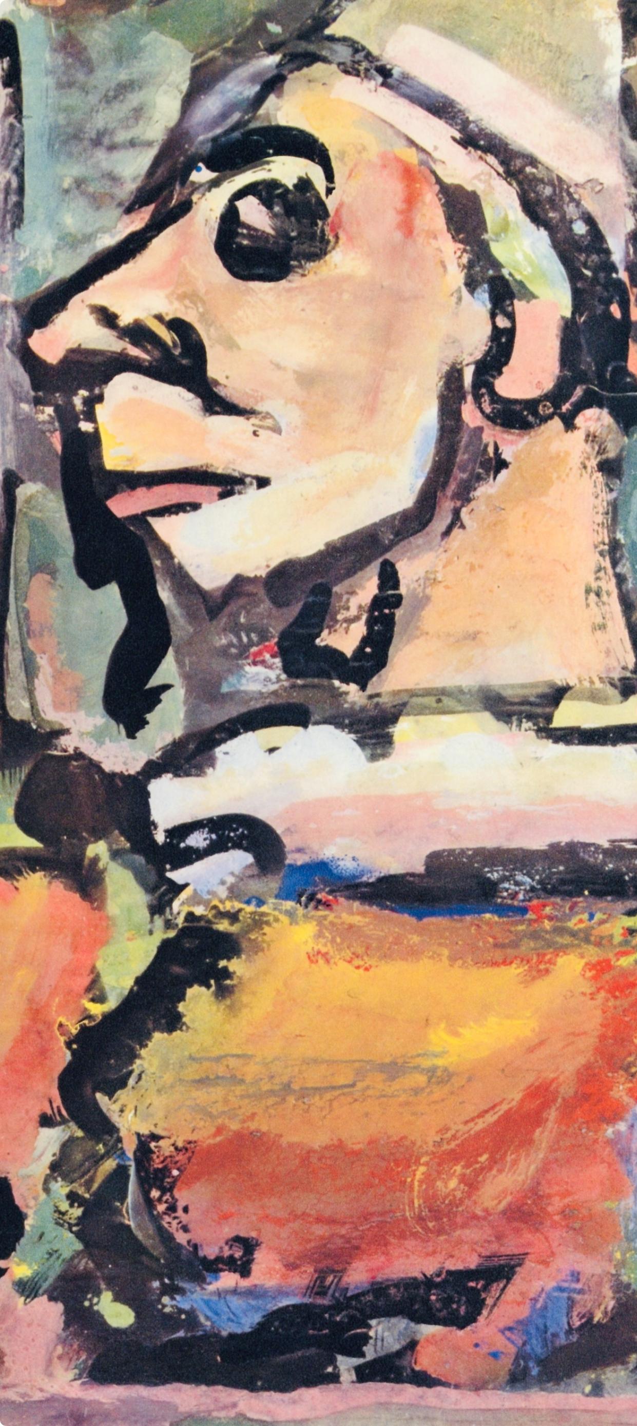 Le Moqueur, Divertissement, Éditions de la Revue Verve - Print de Georges Rouault