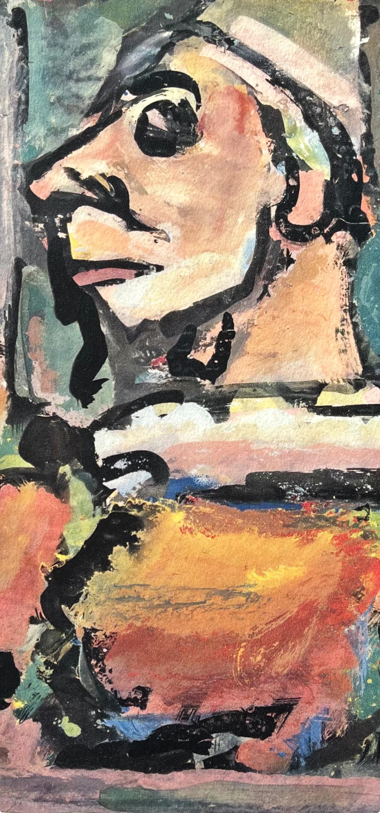 (tariff free*) Le Moqueur, Divertissement, Éditions de la Revue Verve - Print by Georges Rouault
