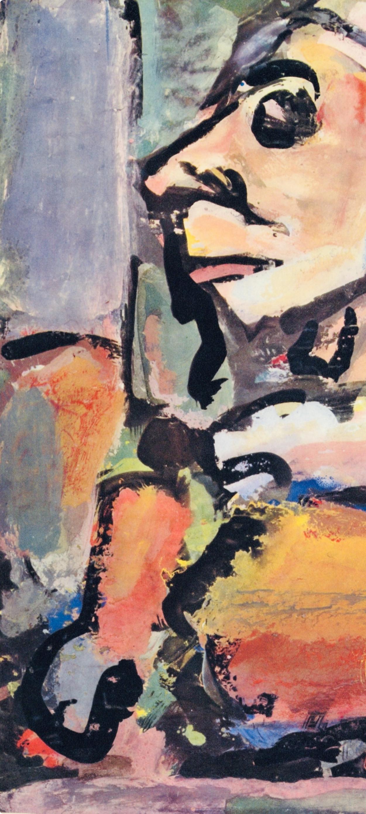Le Moqueur, Divertissement, Éditions de la Revue Verve - Print Moderno de Georges Rouault