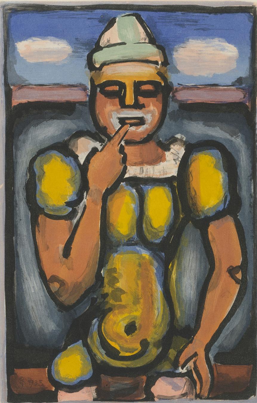 Georges Rouault Figurative Print – Le Rencheri