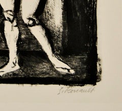L'Ecuyère - Lithograph by Georges Rouault - 1920