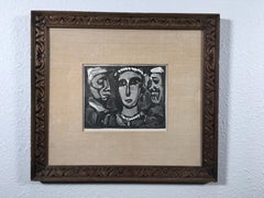 Les Visages", de Georges Rouault, litografía