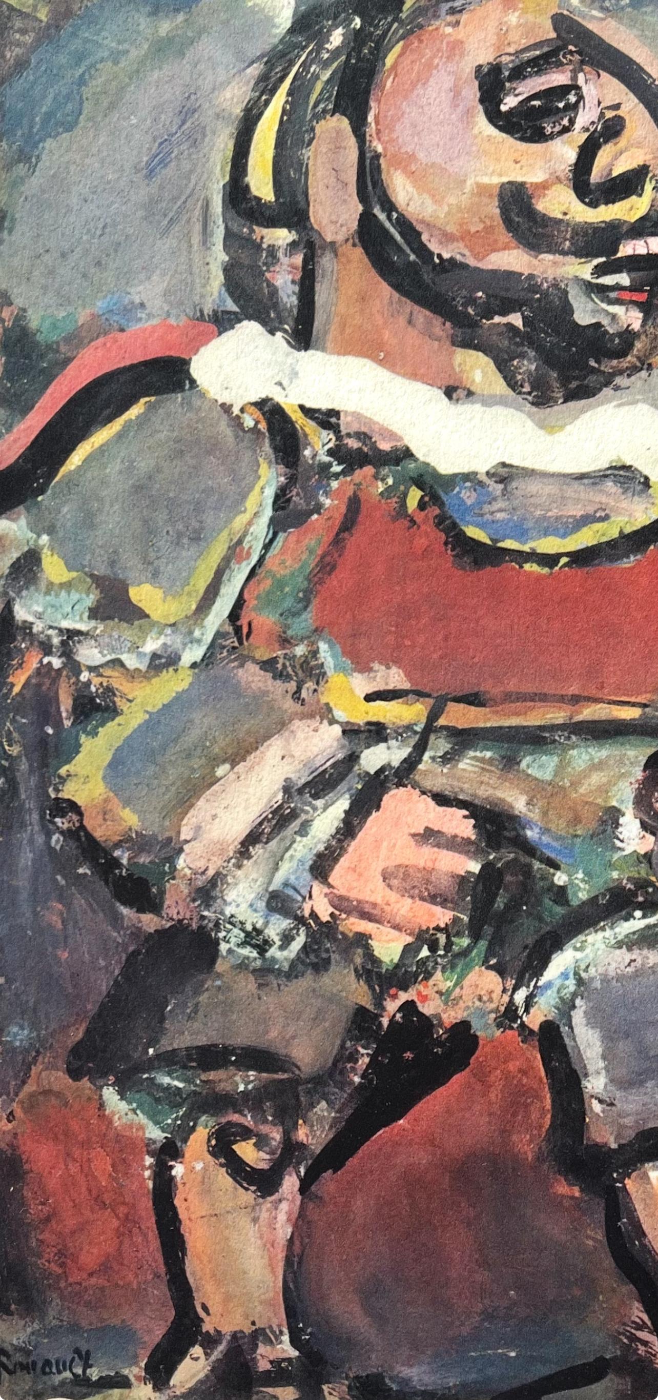 (tariff free*) Mange tout, Divertissement, Éditions de la Revue Verve - Modern Print by Georges Rouault
