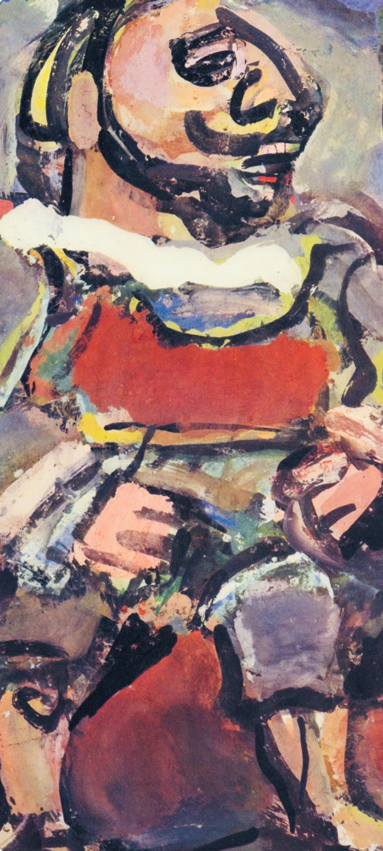 Mange tout, Divertissement, Éditions de la Revue Verve - Print de Georges Rouault