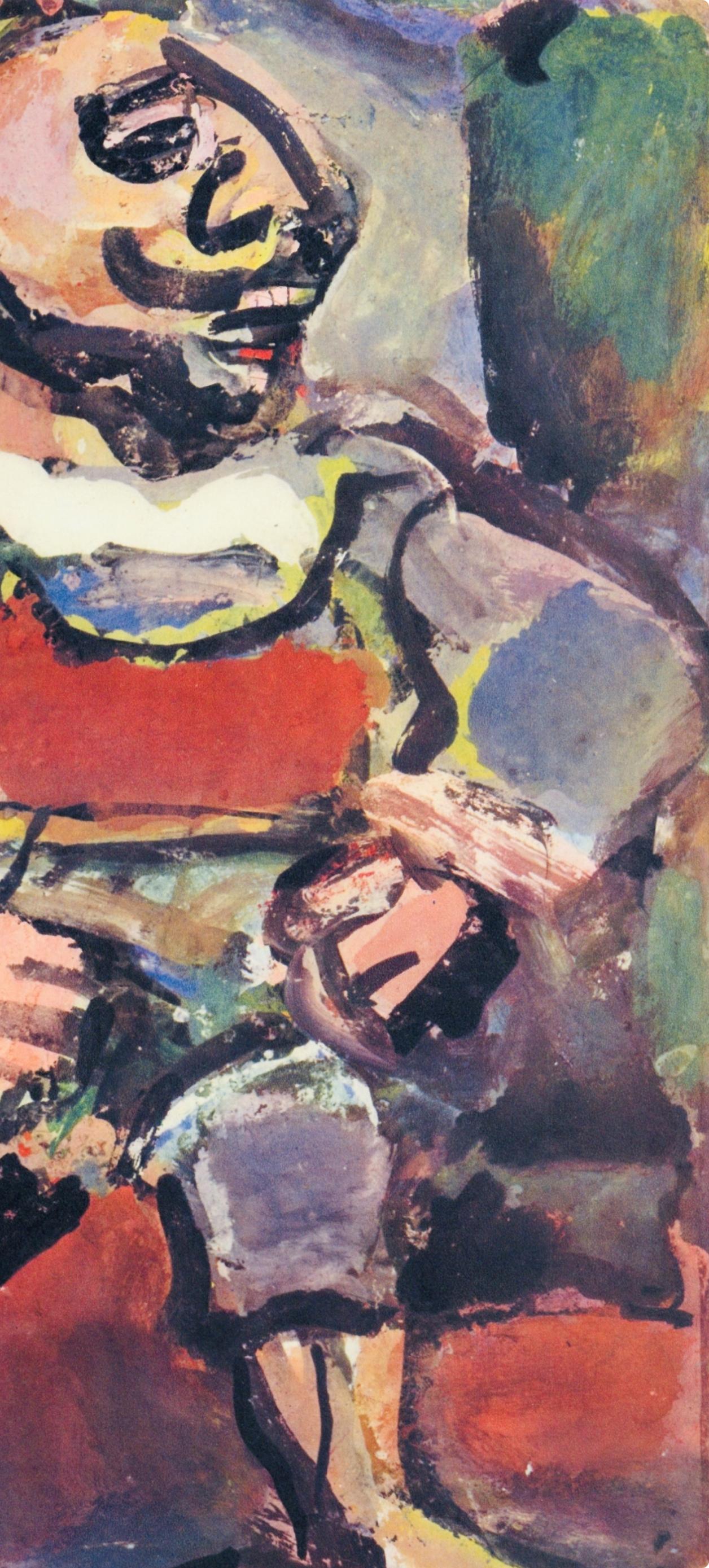 Mange tout, Divertissement, Éditions de la Revue Verve - Print Moderno de Georges Rouault