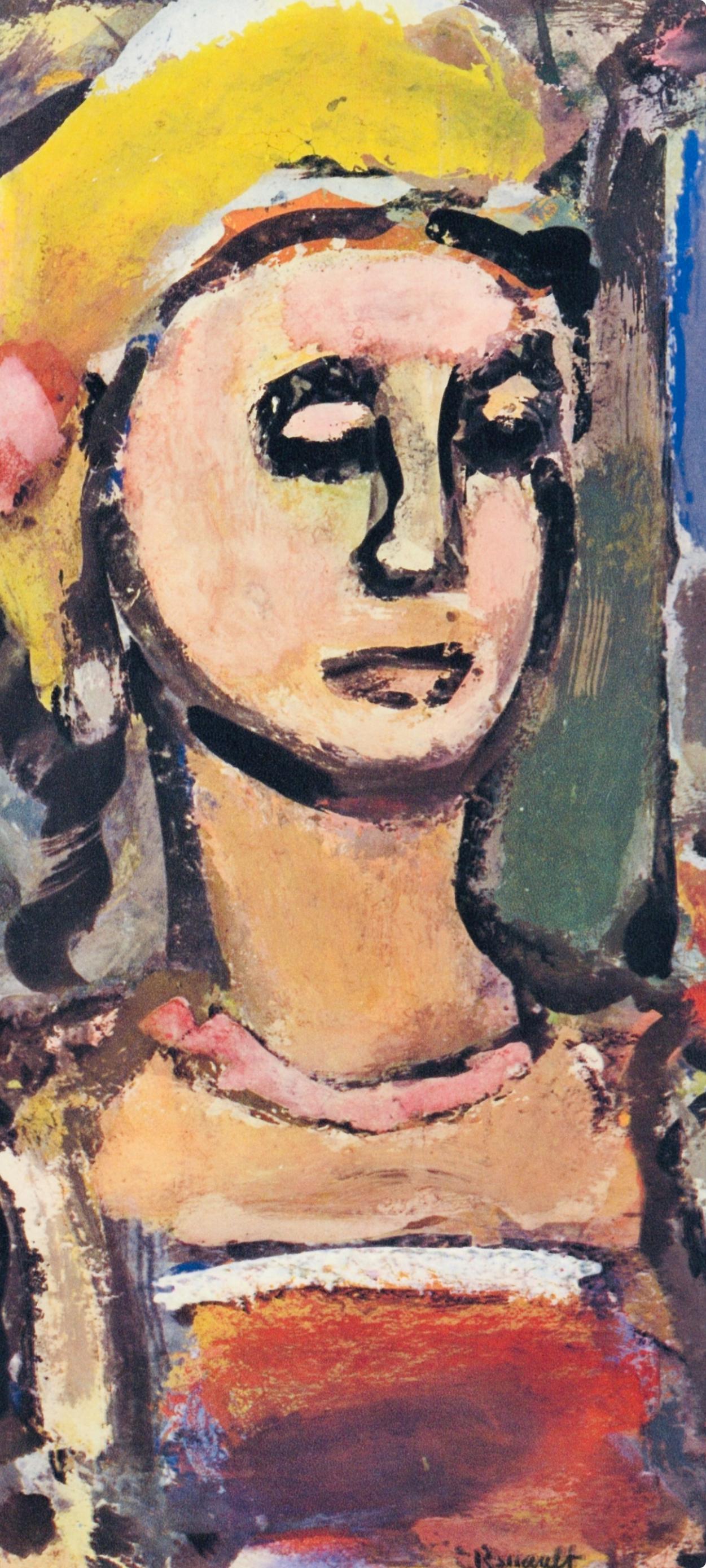 Margot, Divertissement, Éditions de la Revue Verve - Print de Georges Rouault