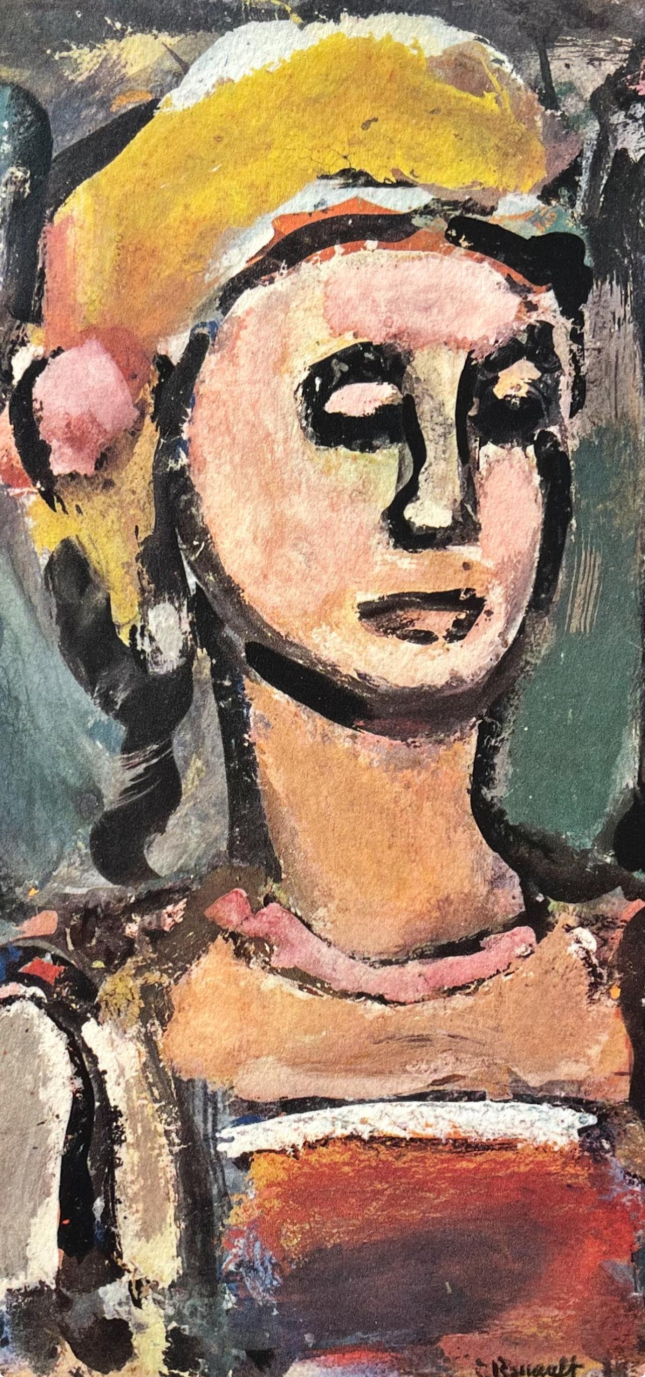 (tariff free*) Margot, Divertissement, Éditions de la Revue Verve - Print by Georges Rouault