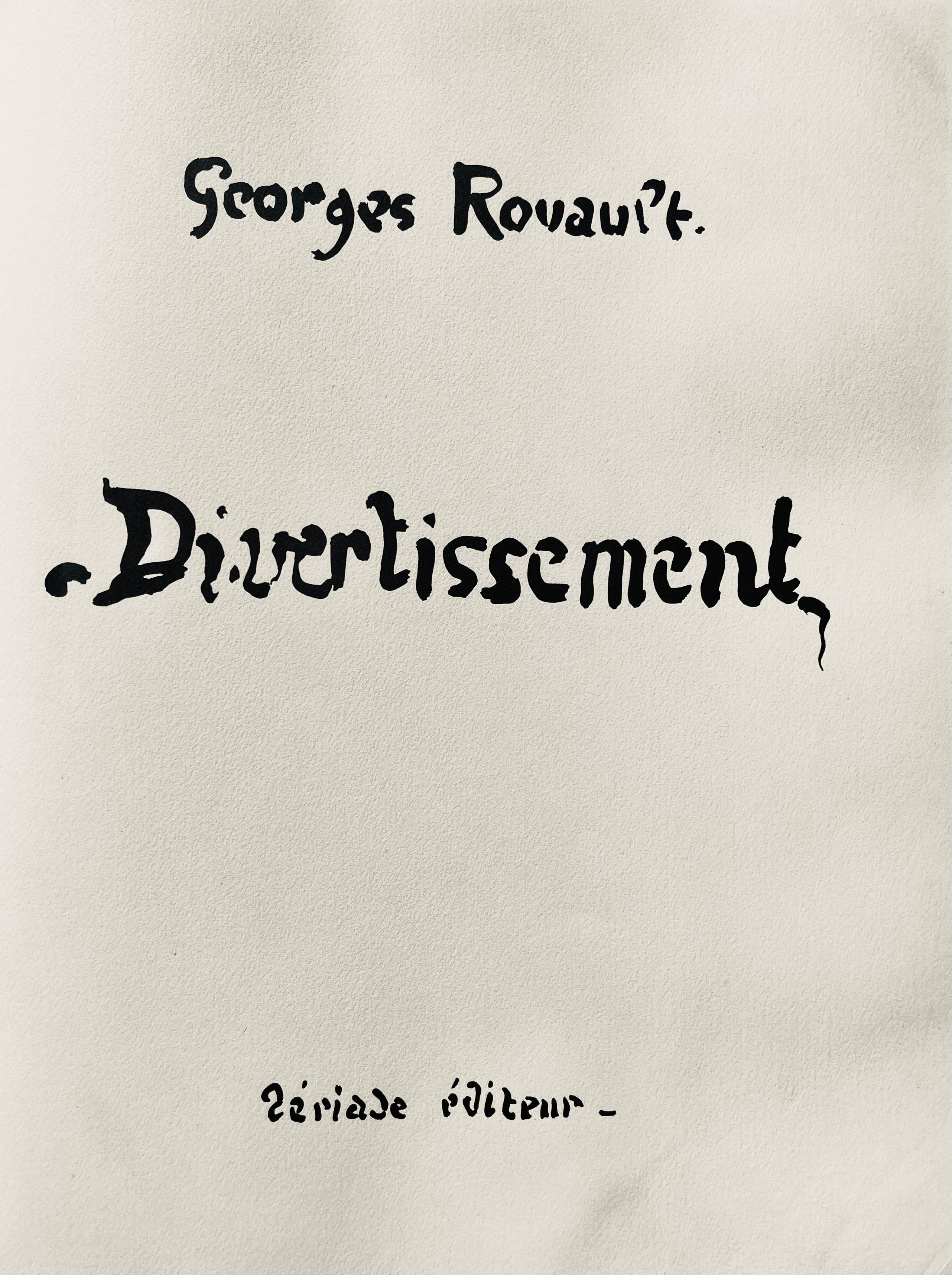 (tariff free*) Margot, Divertissement, Éditions de la Revue Verve For Sale 1