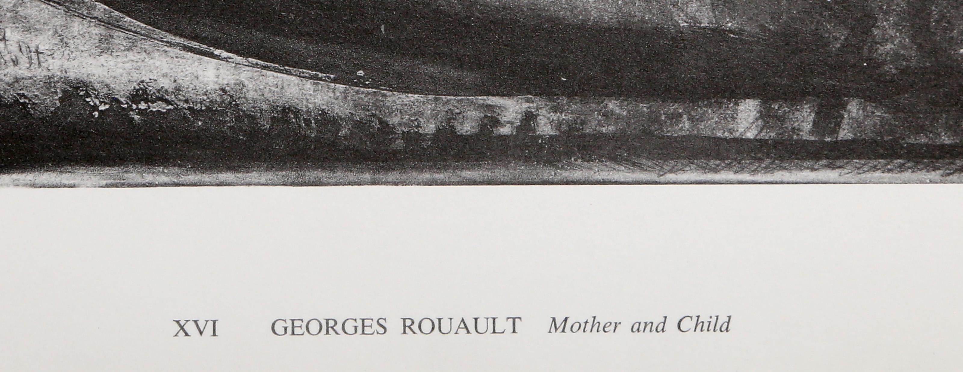 Mother & Child, collotipia moderna di Georges Rouault (after) Georges Rouault in vendita 2