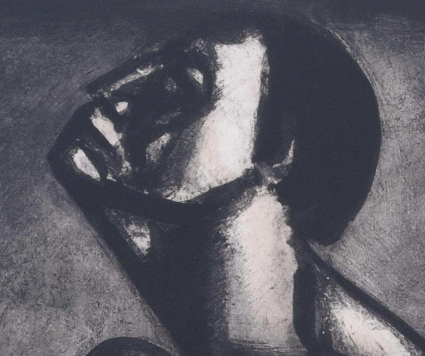 Ne sommes-nous pas forçats?  (Are we not Slaves?) - Print by Georges Rouault