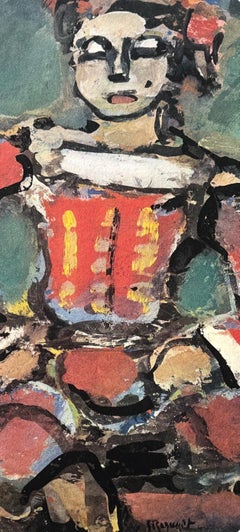 Georges Rouault, Little Page in Red and Gold, from Divertissement, 1943