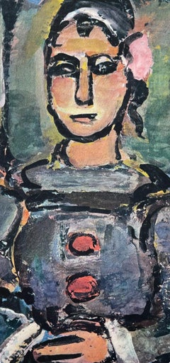 Georges Rouault, Black Pierrot, from Divertissement, 1943