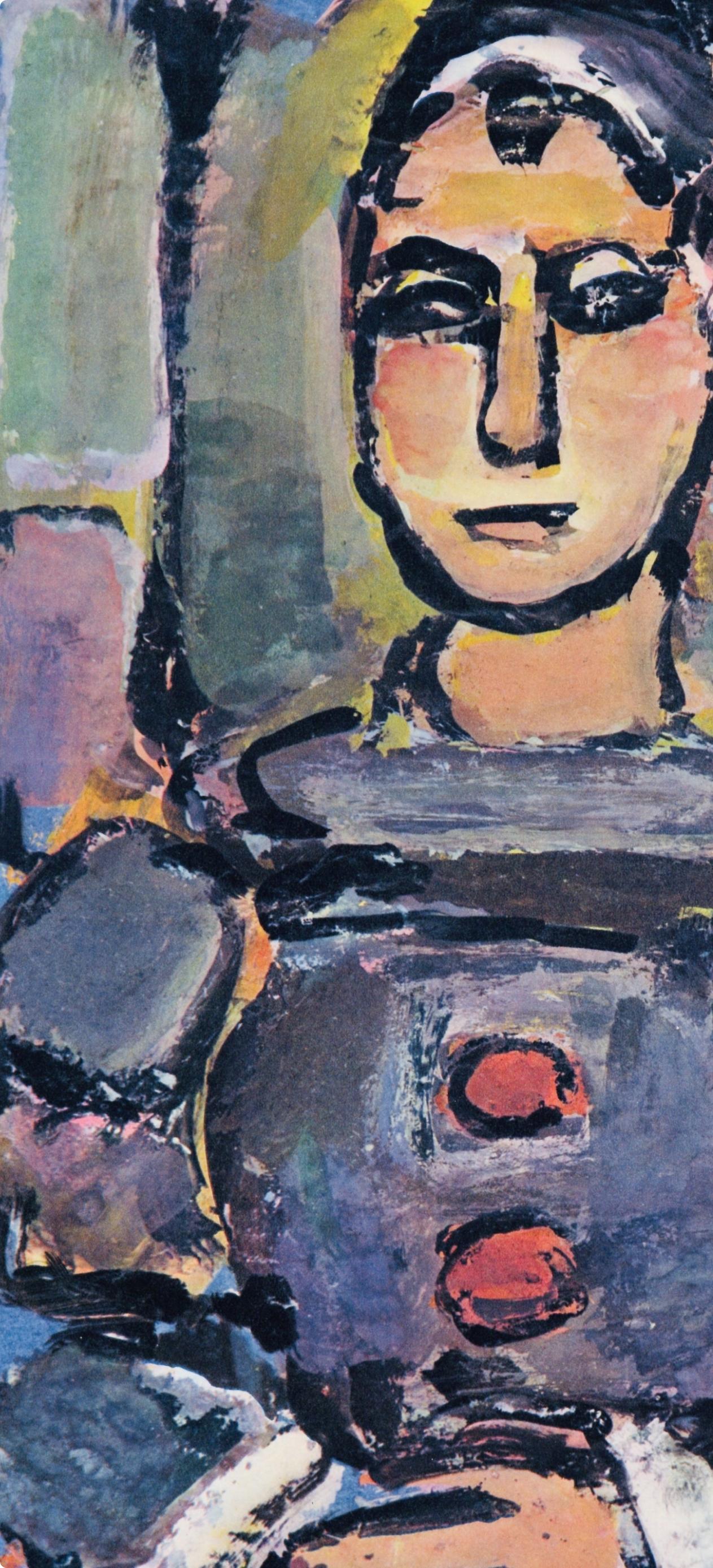 Pierrot noir, Divertissement, Éditions de la Revue Verve - Print Moderno de Georges Rouault
