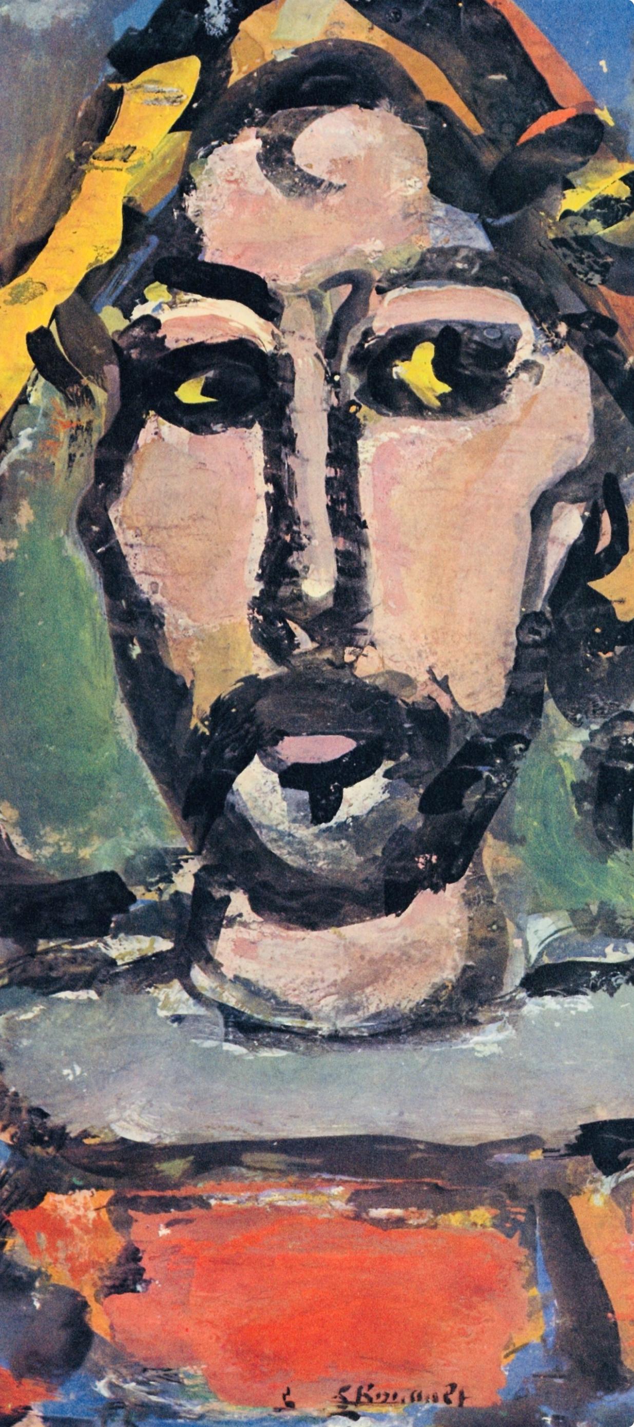 Quiquengrogne, Divertissement, Éditions de la Revue Verve - Print de Georges Rouault