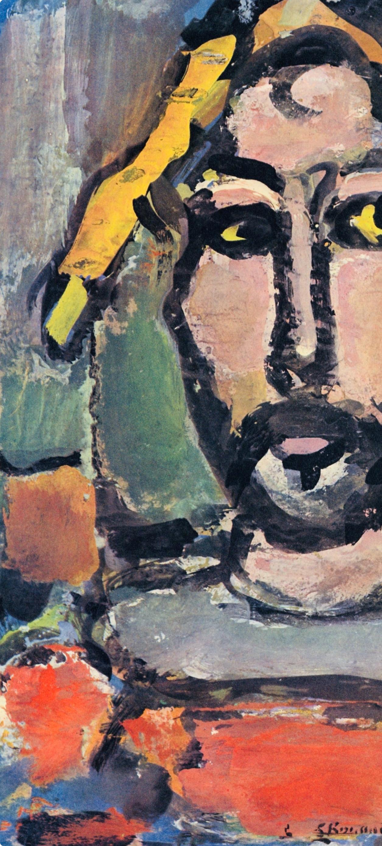 Quiquengrogne, Divertissement, Éditions de la Revue Verve - Print Moderno de Georges Rouault