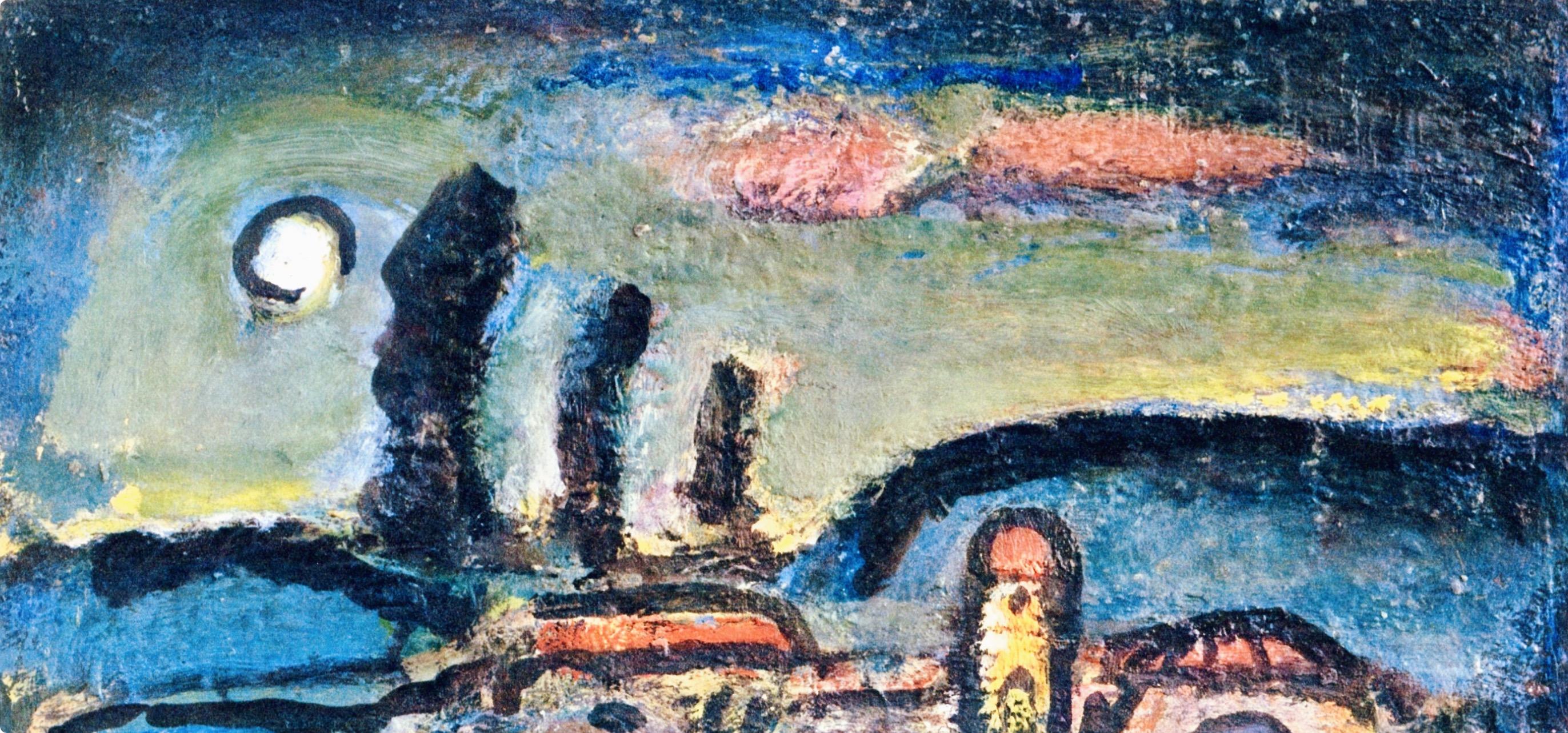 Rouault, Clair de lune, Stella Vespertina (d'après) - Moderne Print par Georges Rouault