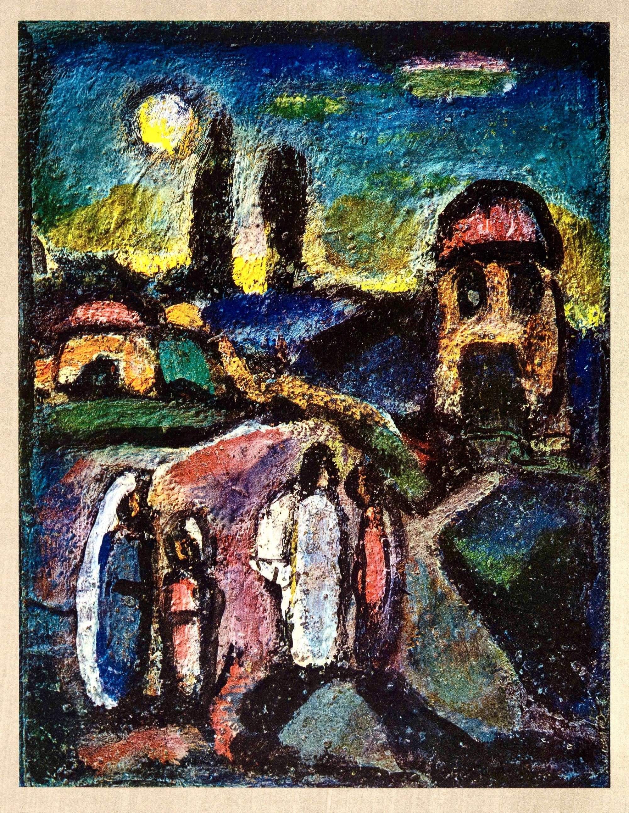 Rouault, Composition, Georges Rouault, Stella Vespertina (d'après) en vente 4