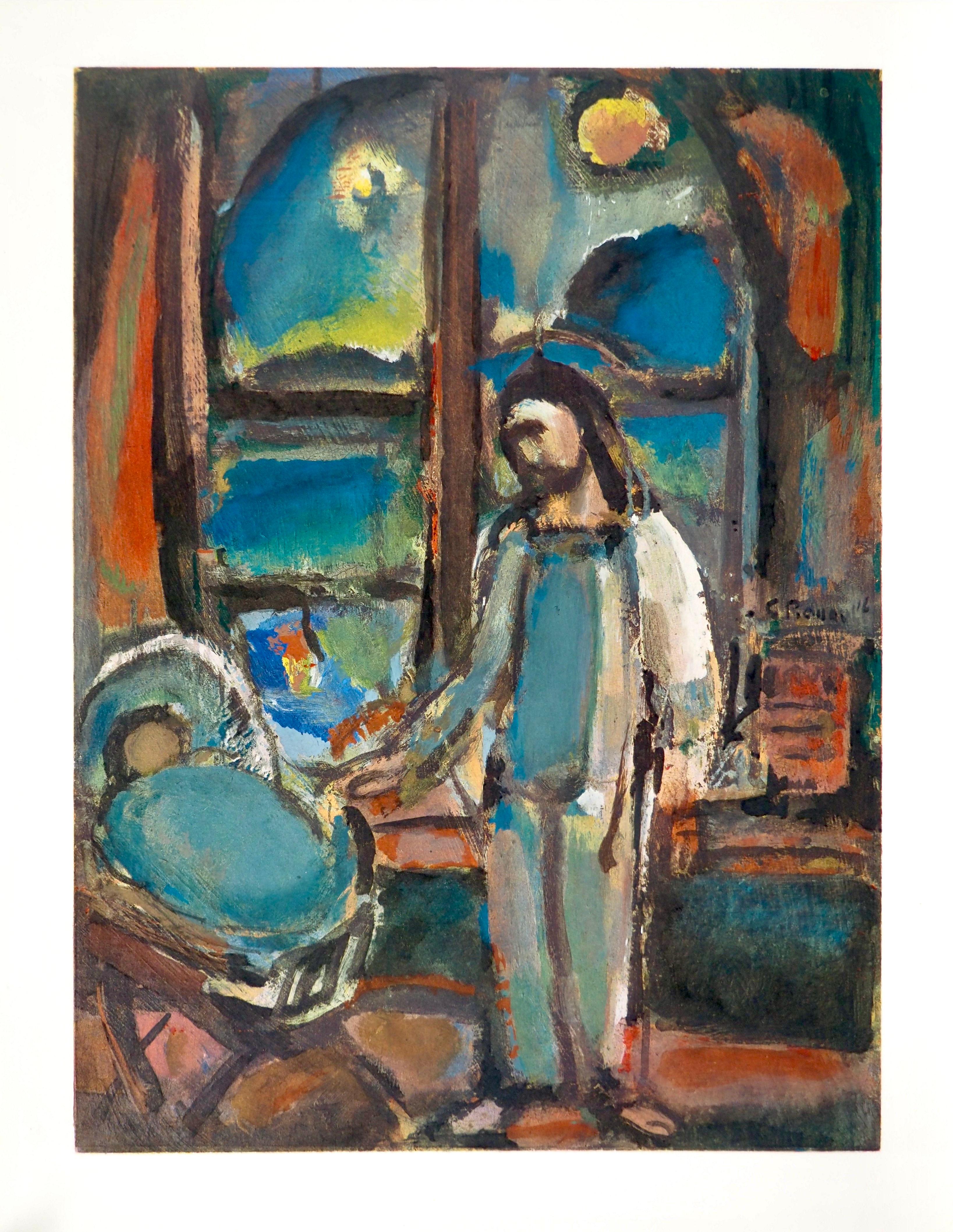 Rouault, Composition, Georges Rouault, Stella Vespertina (d'après) en vente 4