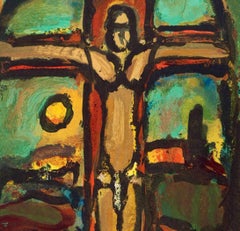 Georges Rouault, Christ on the Cross, from The Painters My Friends, 1965 (after)