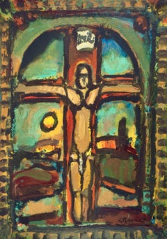 Rouault, Composition, Les Peintres mes amis (after)