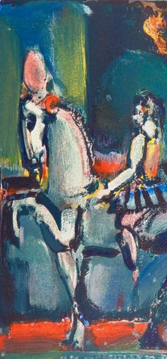 Georges Rouault, Horseman, from XXe siecle, 1971 (after)