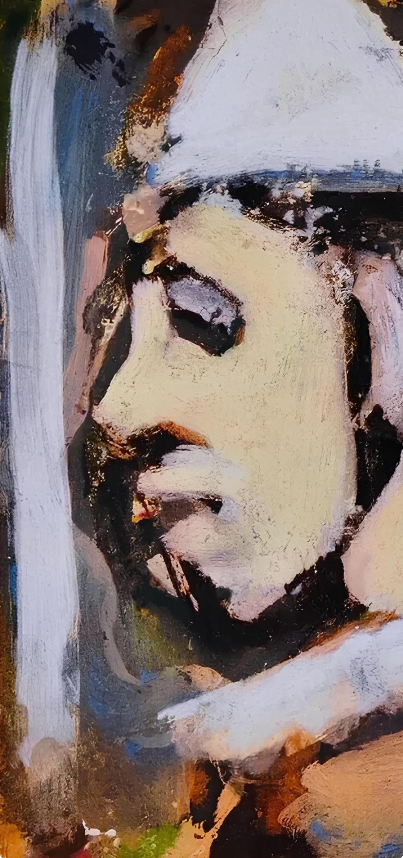 Rouault, Komposition, Visages (später) – Print von Georges Rouault