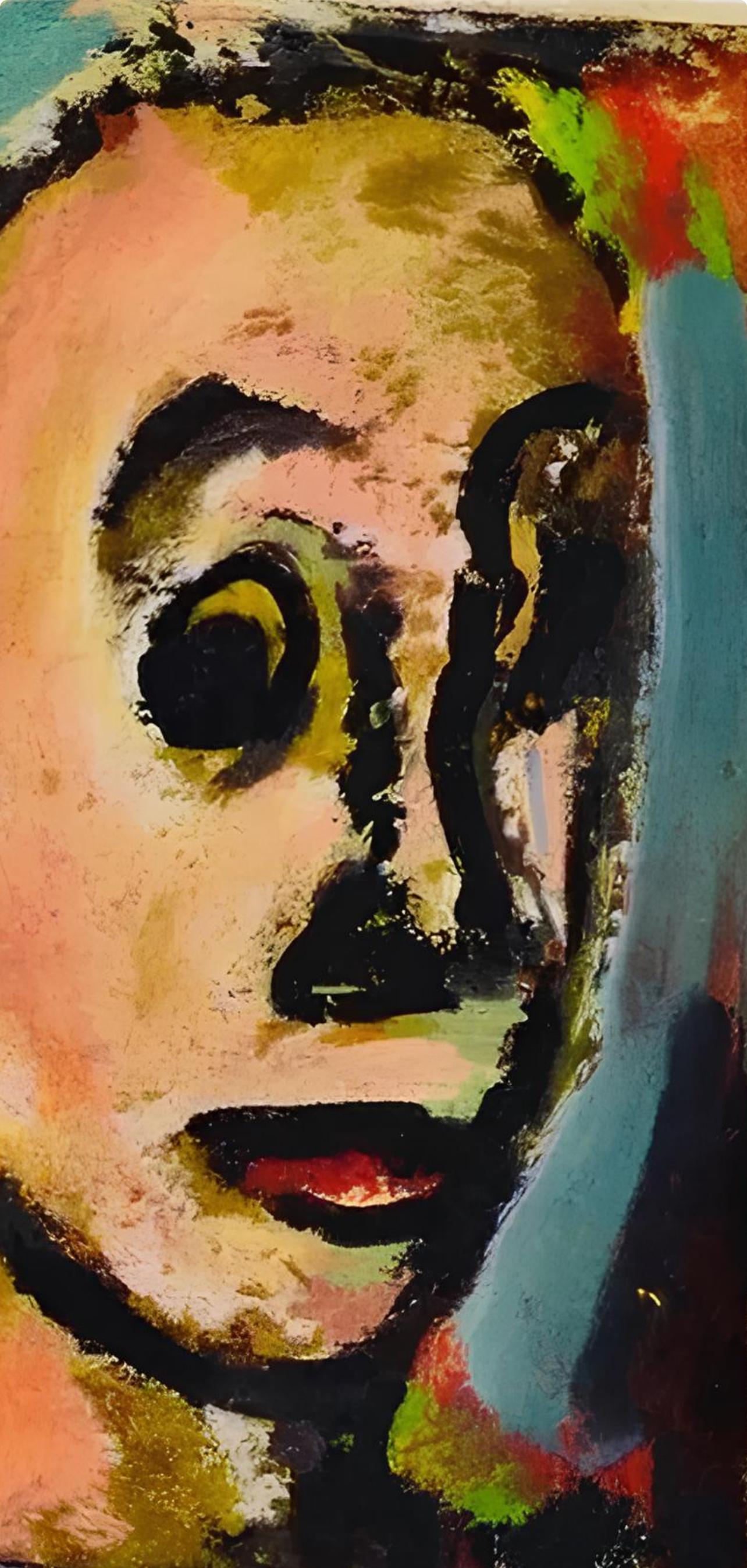 Rouault, Composition, Visages (après) - Print de Georges Rouault