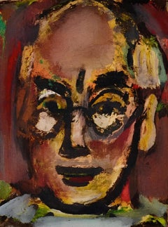 Vintage Rouault, Composition, Visages (after)
